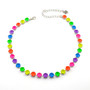 Amped Up | Shiny Silver | 8.5mm Crystal Necklace