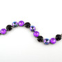High Voltage Violet | 12mm Bracelet | Antique Silver