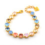Gold | Serenity | 8.5mm Crystal Bracelet
