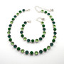 Shiny Silver | Shamrock Shimmer | 8.5mm Crystal Jewelry