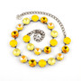 Limoncello | Antique Silver | Crystal Jewelry Necklace/Bracelet