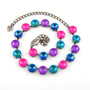 Electric Glamour | Antique Silver | Crystal Jewelry Necklace/Bracelet