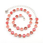 Coral Crush | Shiny Silver | 8.5mm Crystal Jewelry