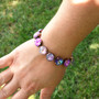 Antique Copper | Galactic Glam | 12mm Crystal Jewelry Bracelet