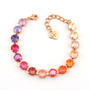Rose Gold | Painted Skies | 8.5mm Crystal Jewelry Bracelet