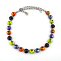 Antique Silver | 3/4 Length | Witches Brew 12mm Crystal Necklace