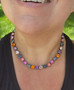 Antique Silver | Enchantment | 8.5mm Crystal Jewelry Necklace