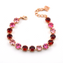Rose Gold | Sweetheart | 8.5mm Crystal Jewelry Bracelet