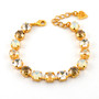 Gold | Candlelight | 8.5mm Crystal Bracelet