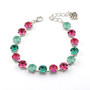 Shiny Silver | Refreshing Mint | 8.5mm Crystal Jewelry Bracelet