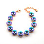 Rose Gold  | Vitrail Light | 12mm Crystal Bracelet