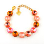 Gold | Blazing Hot | 12mm Crystal Jewelry Bracelet
