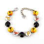 Antique Silver | Bucco Bling  | 12mm Crystal Jewelry Bracelet