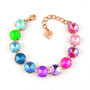 Rose Gold | Pastel Glam | 12mm Crystal Bracelet