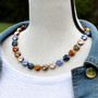 Antique Copper | Cider House | 3/4 Length | 12mm Crystal Necklace