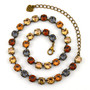 Antique Brass | Countryside | 8.5mm Crystal Jewelry