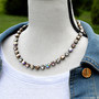 Antique Brass | Bella Rose | 8.5mm Crystal Jewelry