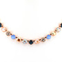 Rose Gold | Sapphire Rose | 8.5mm Crystal Jewelry