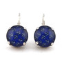 Rhodium | Smooth Sailing | 12mm Crystal Drop Earrings