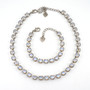 Rhodium | Moonlight | 8.5mm Crystal Jewelry