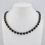 Antique Silver | Jet | 8.5mm Crystal Jewelry