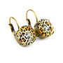 Luxurious Leopard Drop Earrings