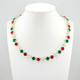 Shiny Silver | Merry Christmas | 8.5mm Crystal Jewelry