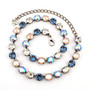 Antique Silver | Bashful Blues | 8.5mm Crystal Jewelry