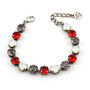 Buffalo Plaid 8mm Austrian Crystal Jewelry Bracelet