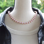 Rose Gold | Rose Water Opal | 8.5mm Crystal Jewelry Necklace