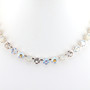 White Whisper 8.5mm Austrian Crystal Jewelry Necklace