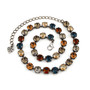 Antique Silver | Autumn Vibes | 8.5mm Crystal Jewelry