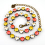 Antique Brass | Candy Corn | 8.5mm Crystal Jewelry