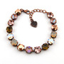 Antique Copper | Golden Valley | 8.5mm Crystal Bracelet