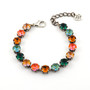Antique Silver | Chameleon | 8.5mm Crystal Bracelet