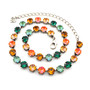 Antique Silver | Chameleon | 8.5mm Crystal Jewelry