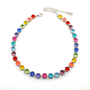 Rhodium | Pool Party | 8.5mm Crystal Jewelry Necklace
