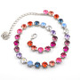 Rhodium | Caribbean Sunset | 8.5mm Crystal Jewelry