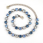 Antique Silver | Heavenly Blues | 8.5mm Crystal Jewelry