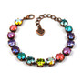 Antique Copper | Coral Reef | 8.5mm Crystal Bracelet