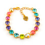 Gold | Coral Reef | 8.5mm Crystal Bracelet