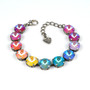 Rainbow Delite Bracelet in Antique Silver