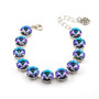 Shiny Silver | Vitrail Light | 12mm Bracelet