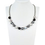 White Plaid 1/2 Length in Antique Silver