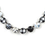 White Plaid in Antique Silver