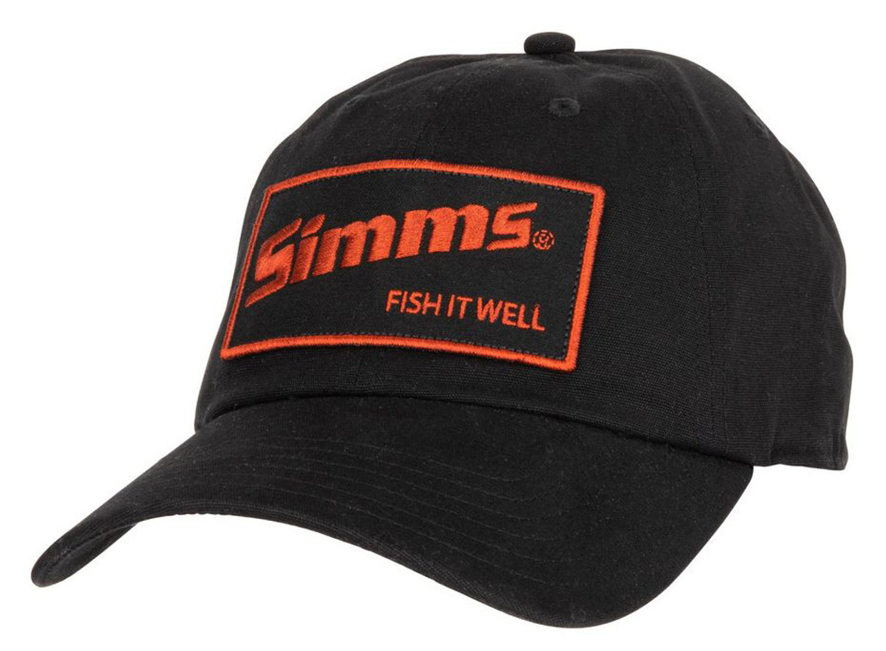 Simms Fish it Well Black Cap (13602)