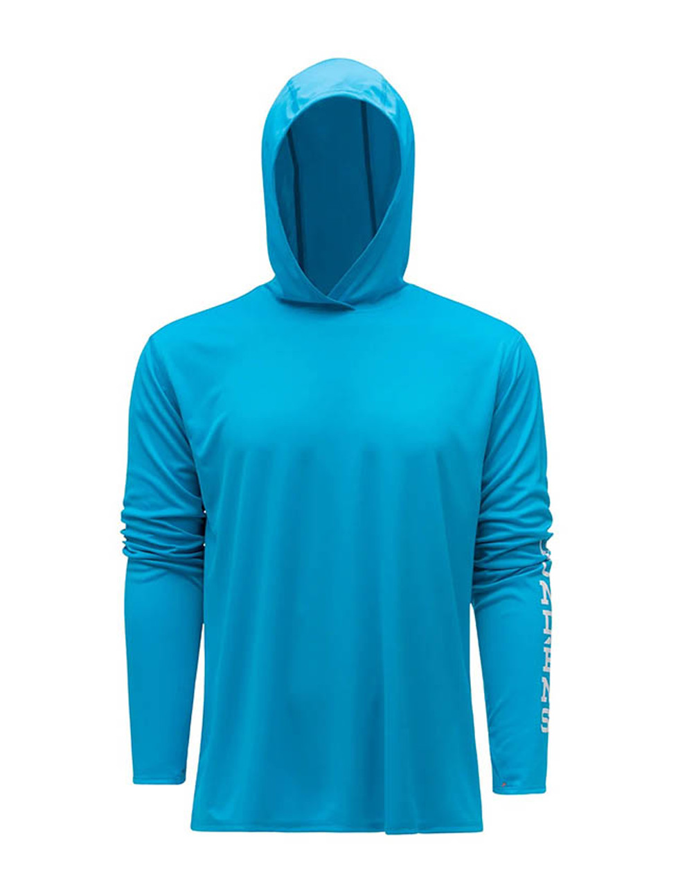 Grundens Tough Sun Hoodie Azure Blue