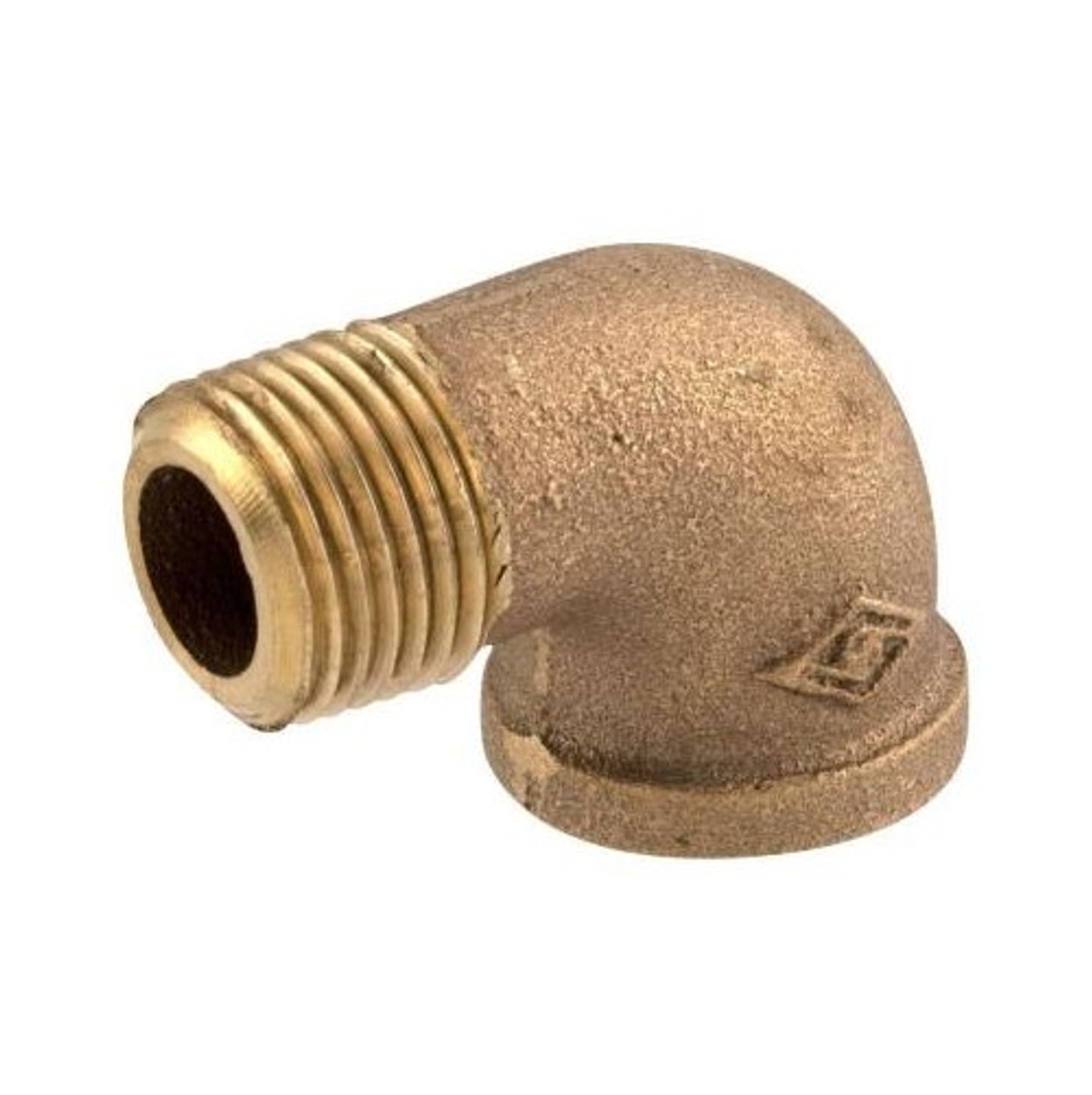 Small Pipe Elbow - Unfinished Brass