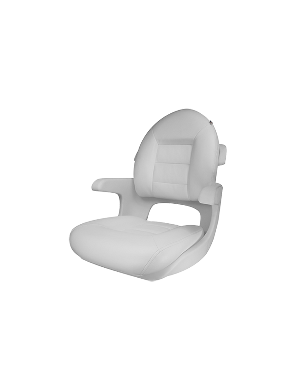 TEMPRESS Tempress Elite Helm Seat, Low Back, White