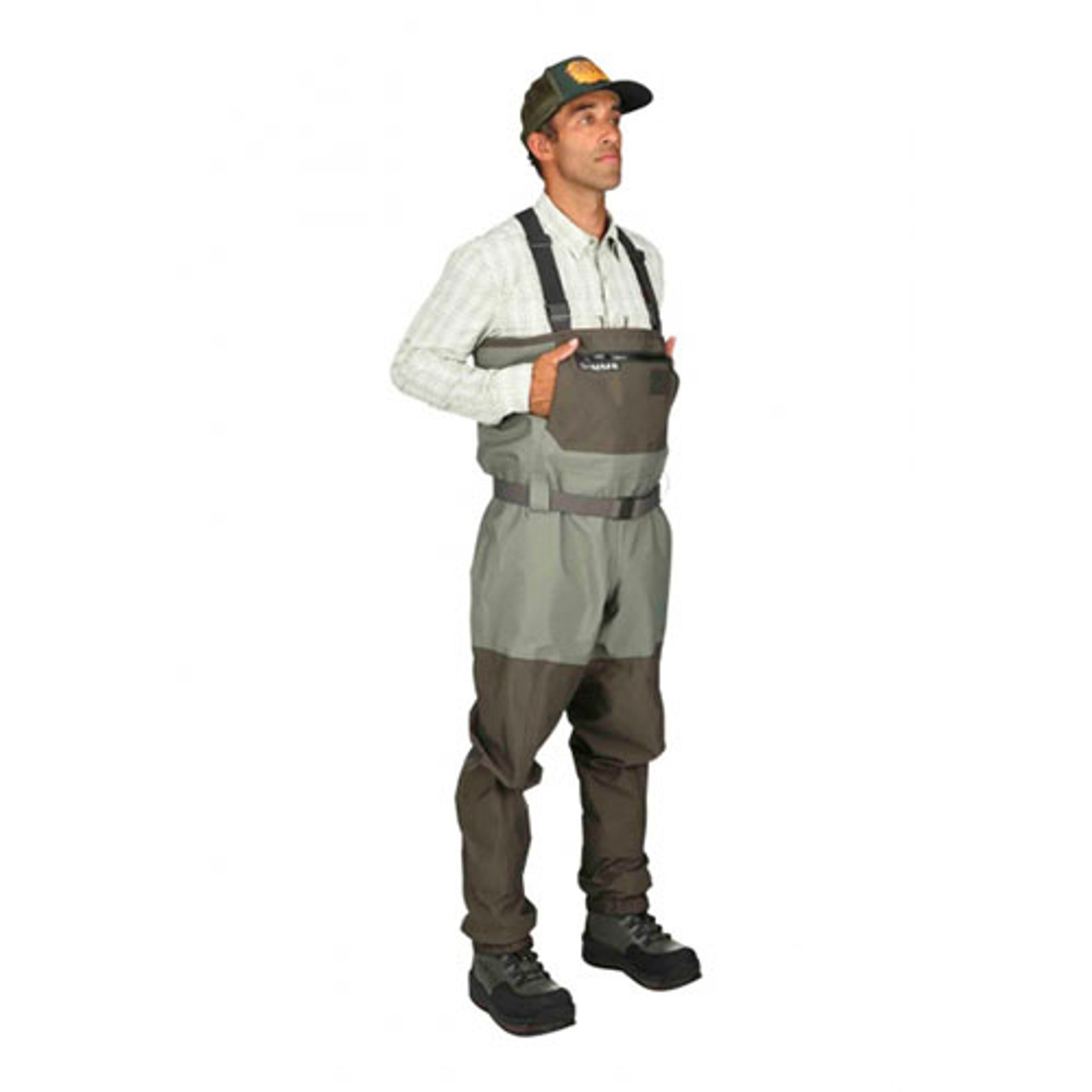 Simms Freestone Waders - Stockingfoot Dark Gunmetal (12569